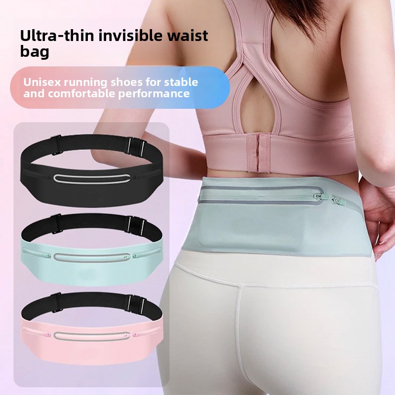 Running Gear Holder - 3 Cepli Yansıtıcı Koşu Kemeri Maraton