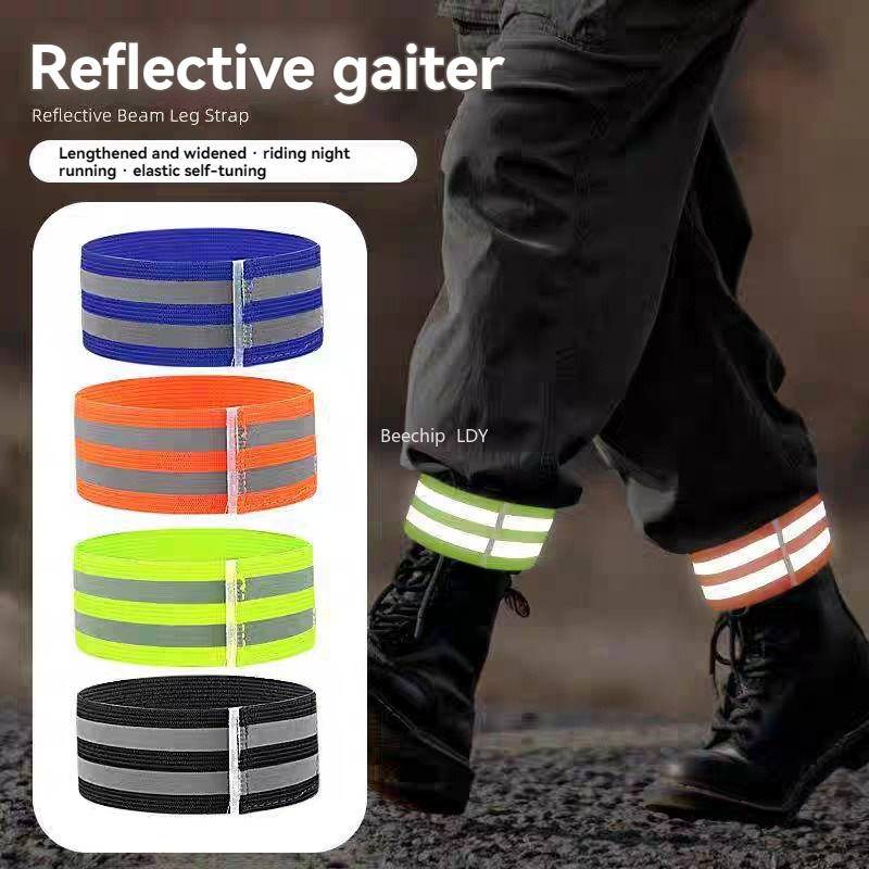 Running Gear Parts - Yansıtıcı Bisiklet Pantolon Askıları Yol Bisikleti,
