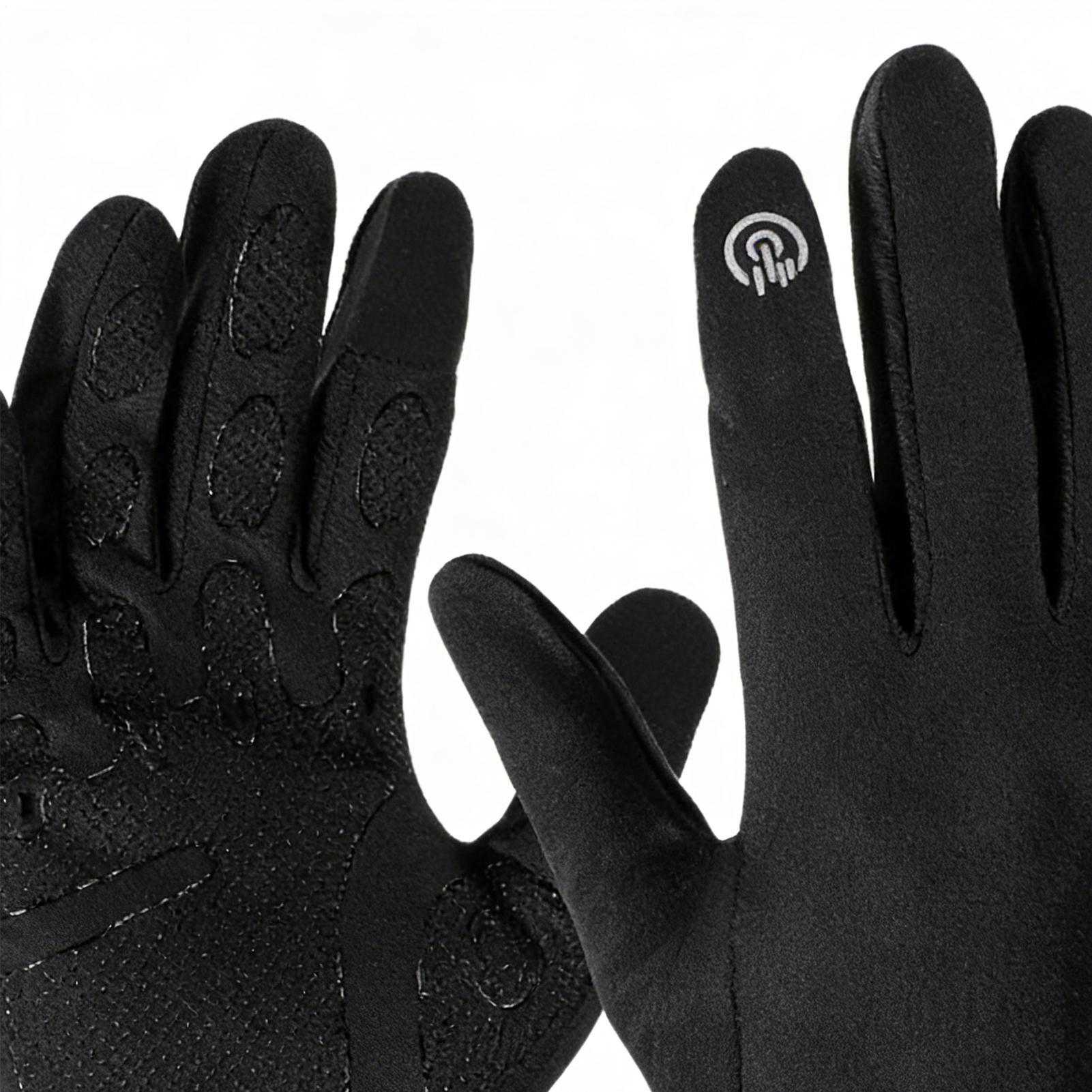 Running Gear Cold Weather - Sıcak bisiklet eldivenleri tam parmak soğuk