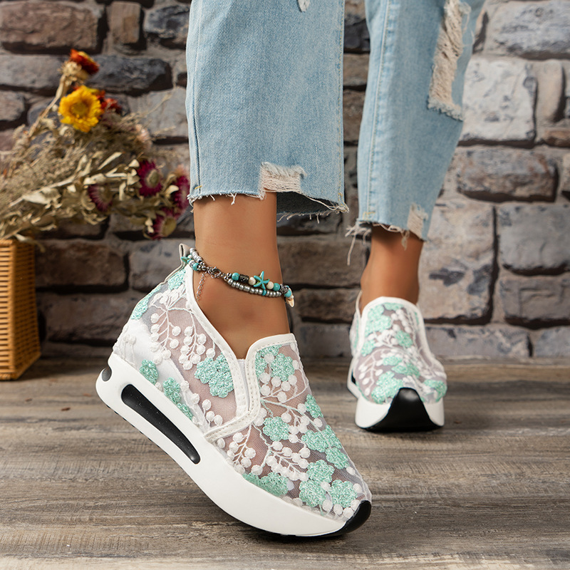 Dantel düz platform kadın spor - Running Gear Ladies incelemesi ve fiyatı